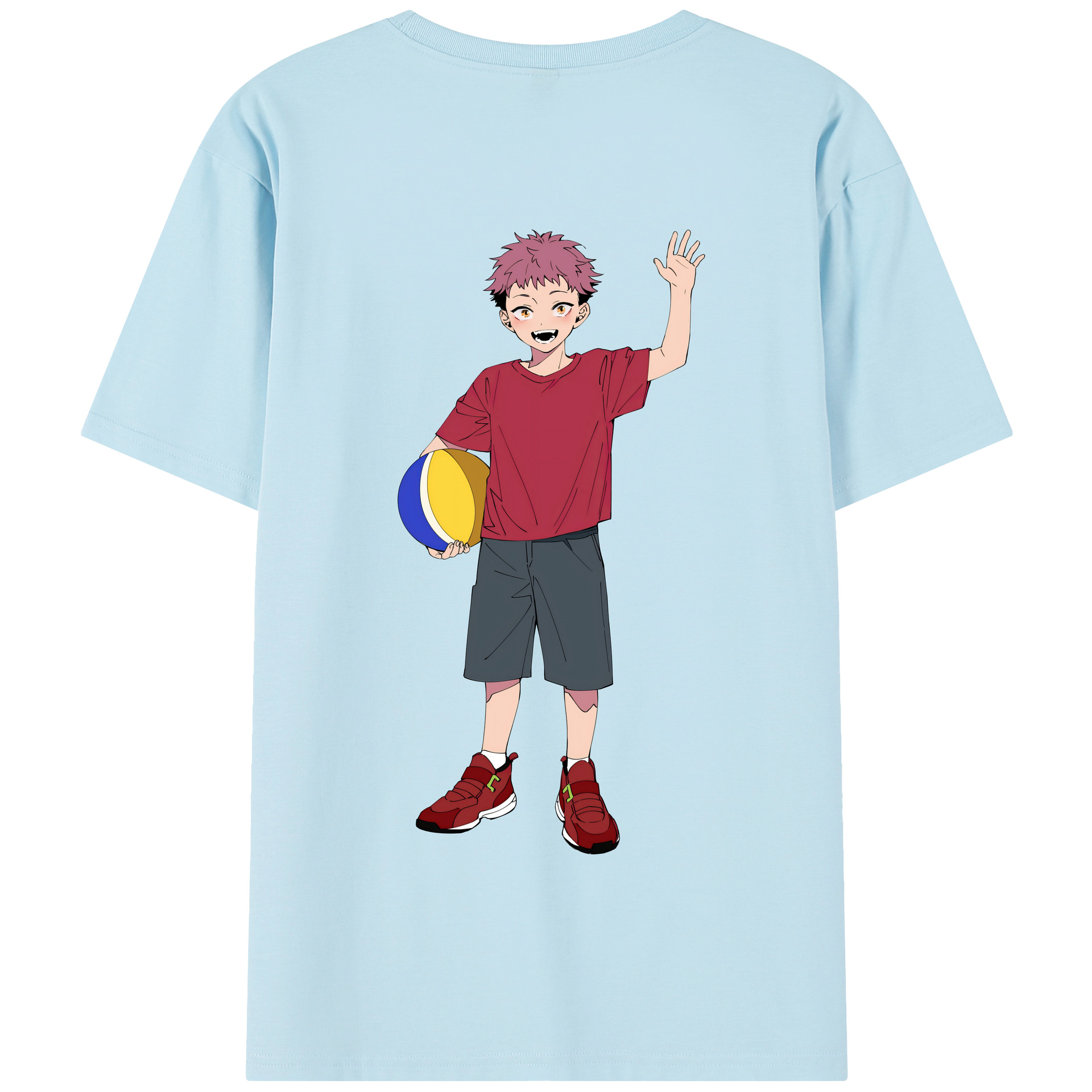 （画像用） 呪術廻戦 Jujutsu Kaisen 綿100％半袖Tシャツ（背面プリント）